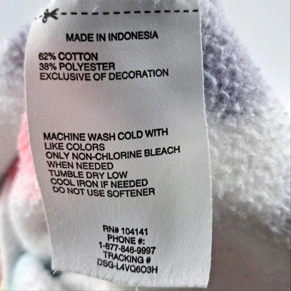 DSG Brand Tie Dye Hoodie - Kids - sz L - Picture 4 of 4